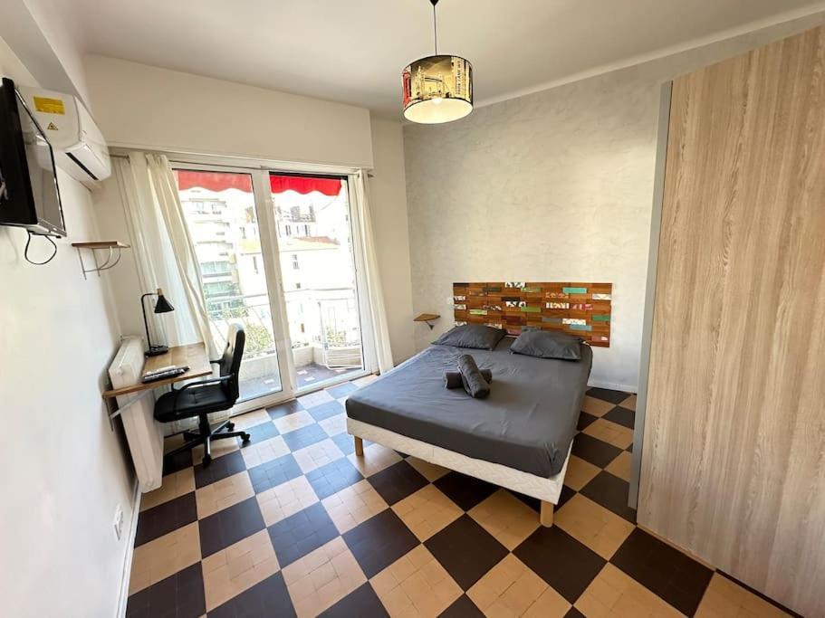 Appartement Avec 4 Chambres Doubles - Proche De La Mer, Des Transports Et De La Promenade Des Anglais Nice Exterior foto